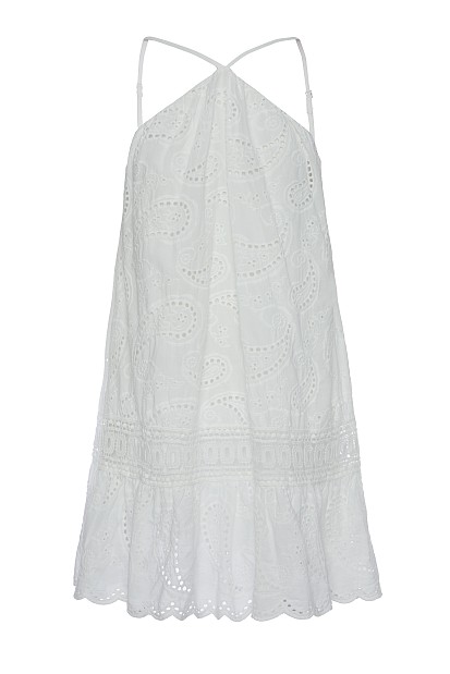 Rochie scurtă cu broderie