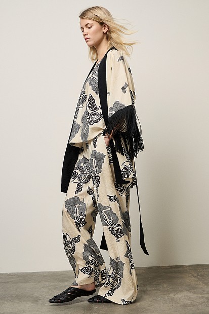 Printed pants