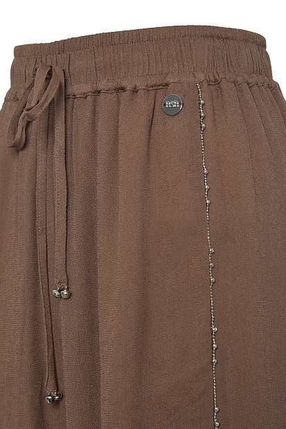 High-waisted balloon trousers