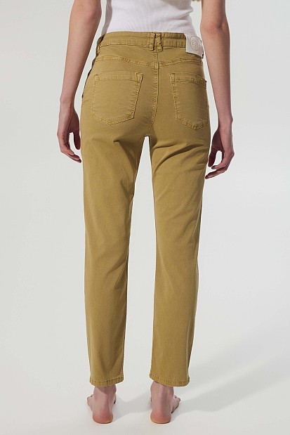 Gabardine trousers