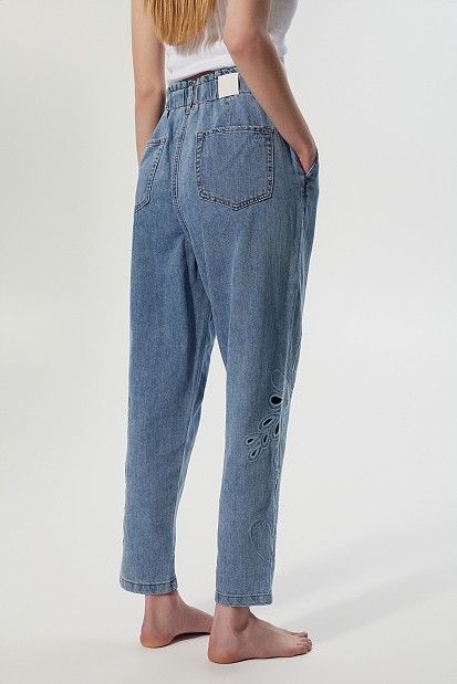 Jeans - Alice barrel bordado