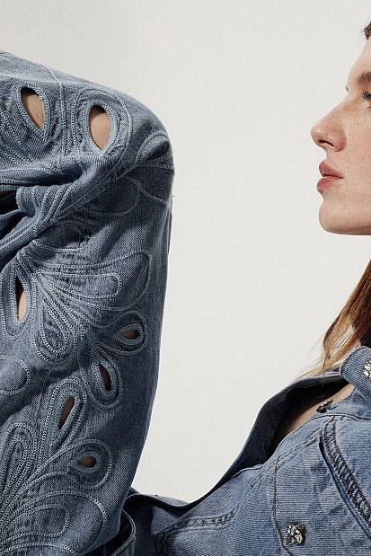 Jeans - Alice barrel bordado