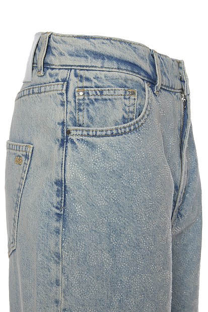 Tania balloon jeans with rhinestones