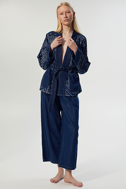 Eliza straight leg jeans with  belt