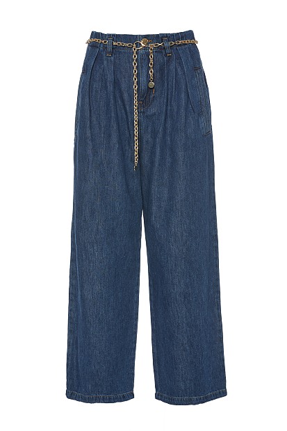 Eliza straight leg jeans with  belt