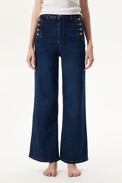 Jeans - Kea wideleg botones