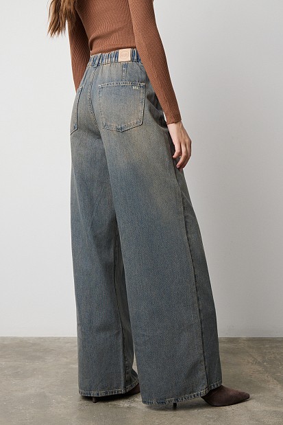 Pantalones vaqueros de pierna ancha Lexa