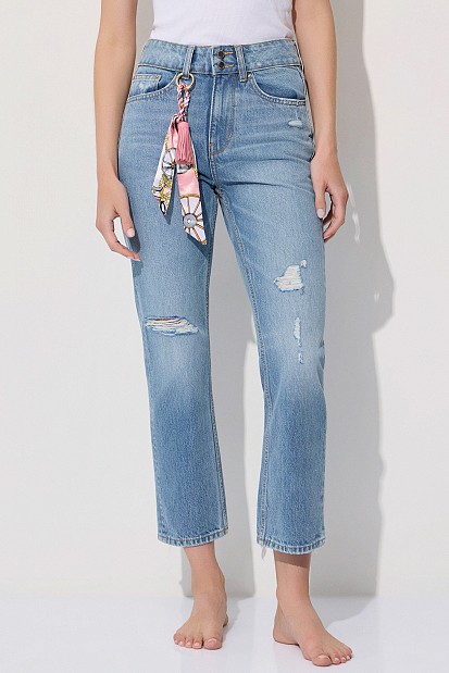 Jeans - Mandy rectos pañuelo