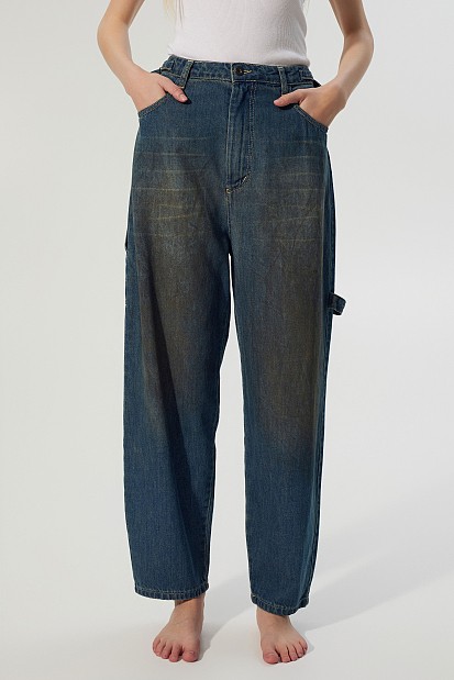Blugi Lila baggy