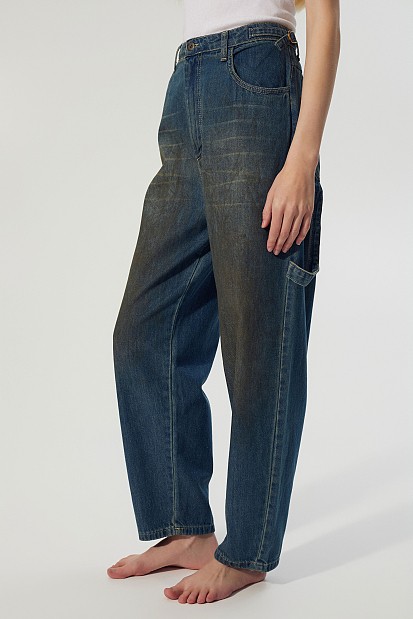 Blugi Lila baggy