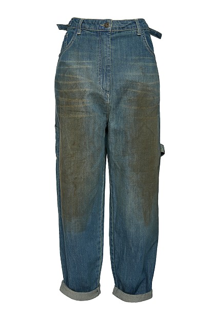 Blugi Lila baggy