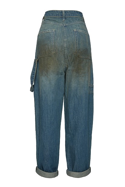 Blugi Lila baggy