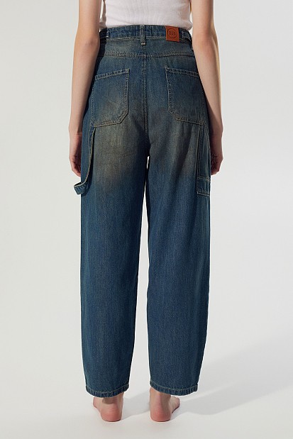 Blugi Lila baggy