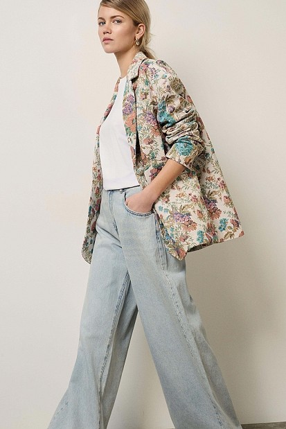 Floral σακάκι