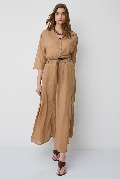 Shirt with 3/4 sleeves,