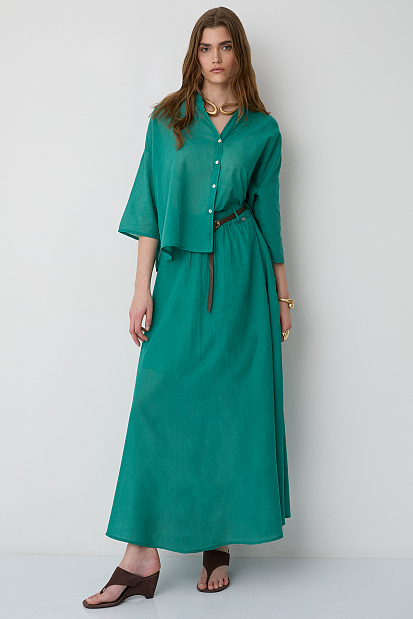 Shirt with 3/4 sleeves,