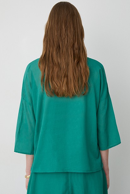 Shirt with 3/4 sleeves,