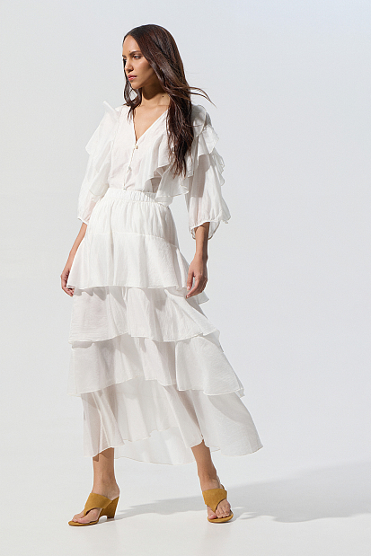 Ruffled shirt