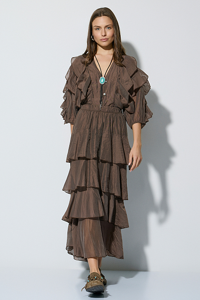 Ruffled shirt