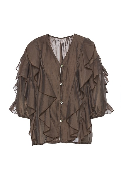 Ruffled shirt
