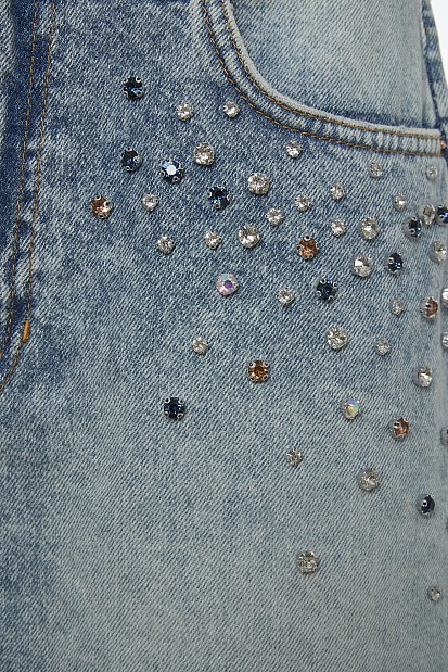 Molly shorts with rhinestones