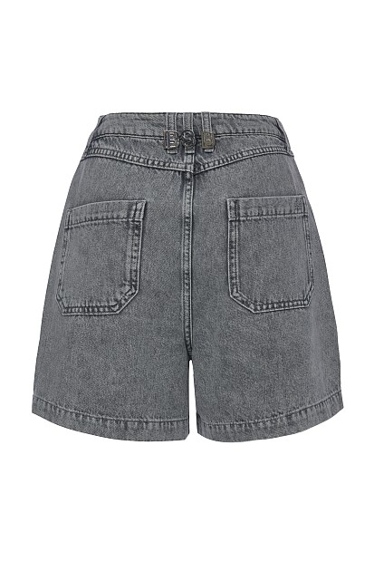 Denim σορτς με τσέπες