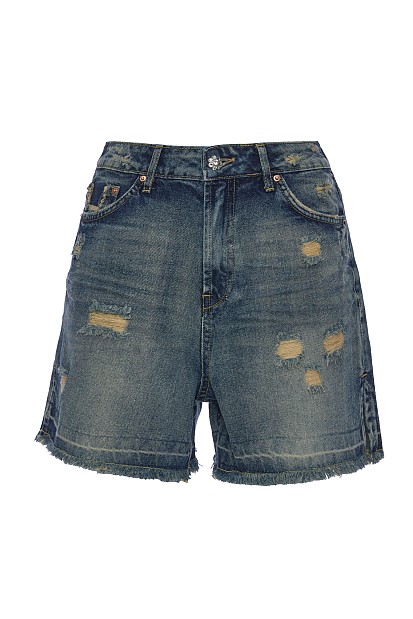 Adele denim σορτς