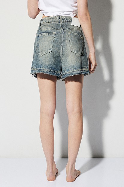 Adele denim σορτς