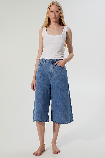 Amelia βερμούδα wide leg