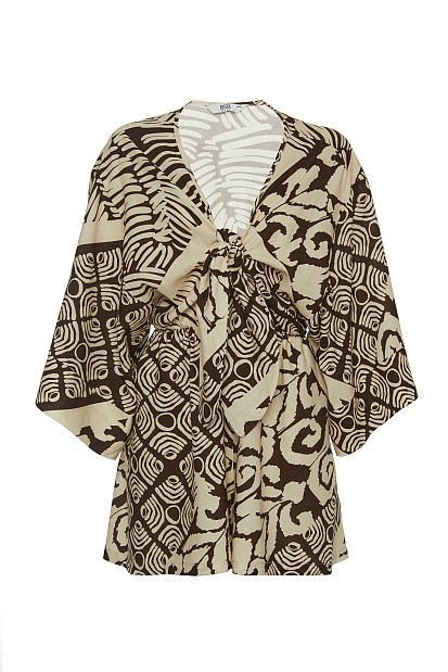 Printed playsuit