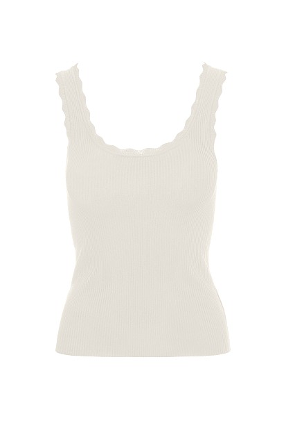 Sleeveless knitted top
