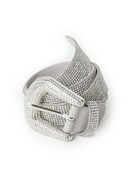 Cinturón con strass