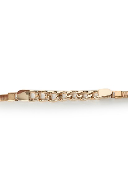Thin elasticated belt