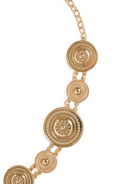Колан-верига с метални фигури