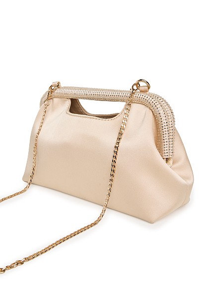 Purse in satin look