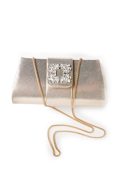 Folded purse with  buckle