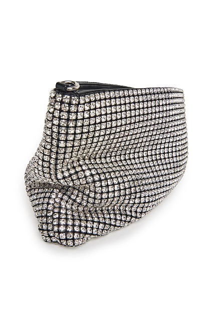 Purse with rhinestones