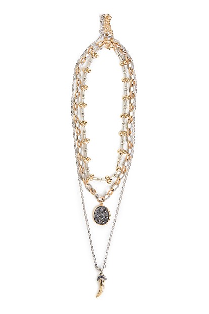 Multiple necklace