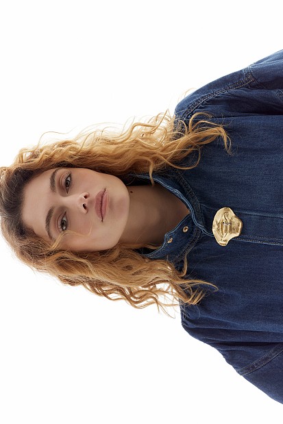 Embossed pin