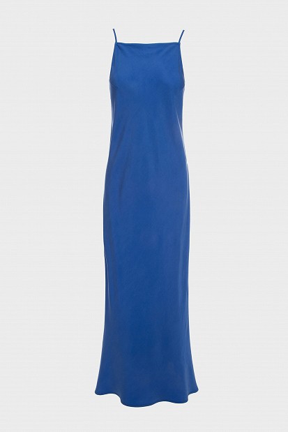 Maxi dress with side slits