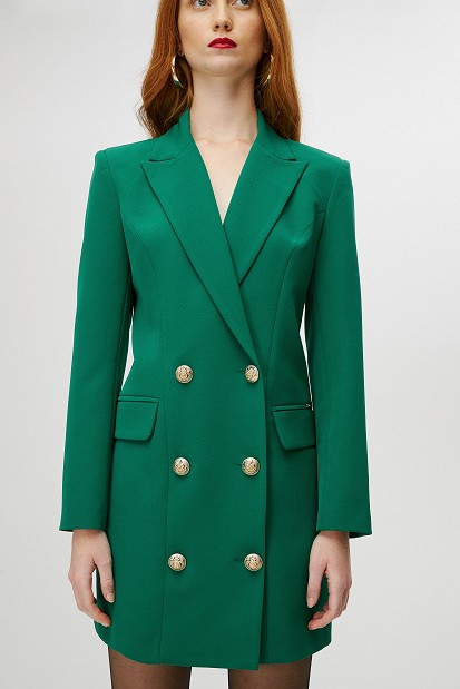 
Double-breasted blazer dress