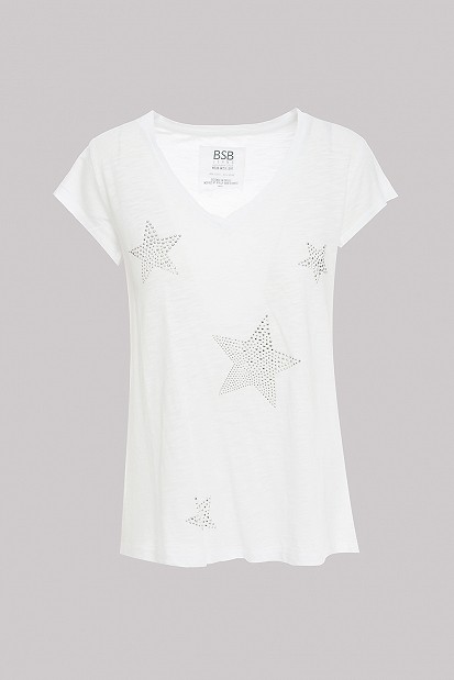 T-shirt with star design