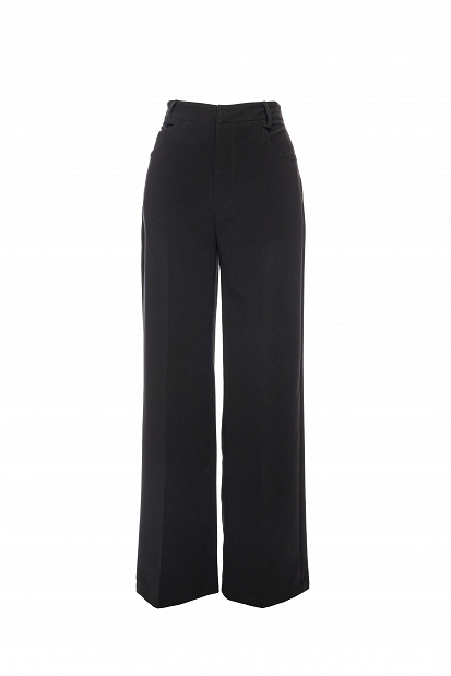 Highwaisted monochrome trousers