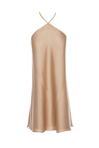 Μίνι σατέν φόρεμα - Gold Label