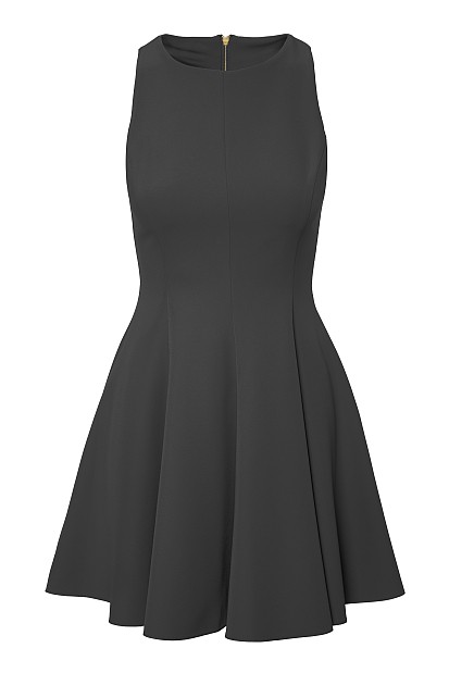 Mini pleated dress