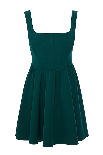 Corset midi dress