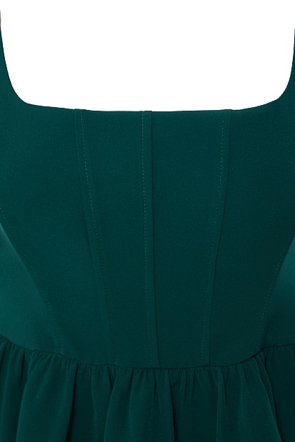 Corset midi dress