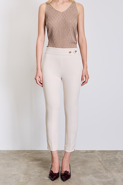 Παντελόνι με ελαστική μέση