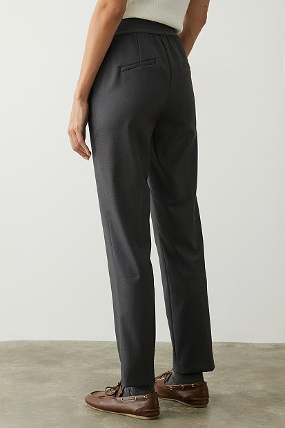 Trousers 3/4 with elastic waist