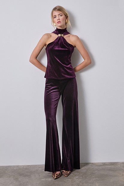Velvet pants